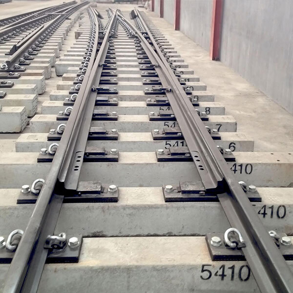  印尼UIC54-10 單開道岔